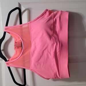 Zyia sports bra pink